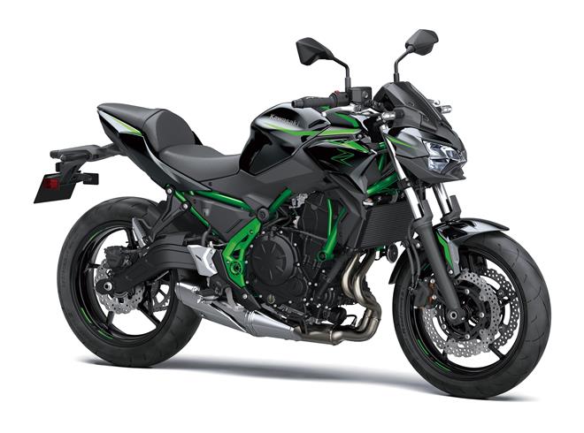 Trois nouveaux coloris pour la Z650 2025